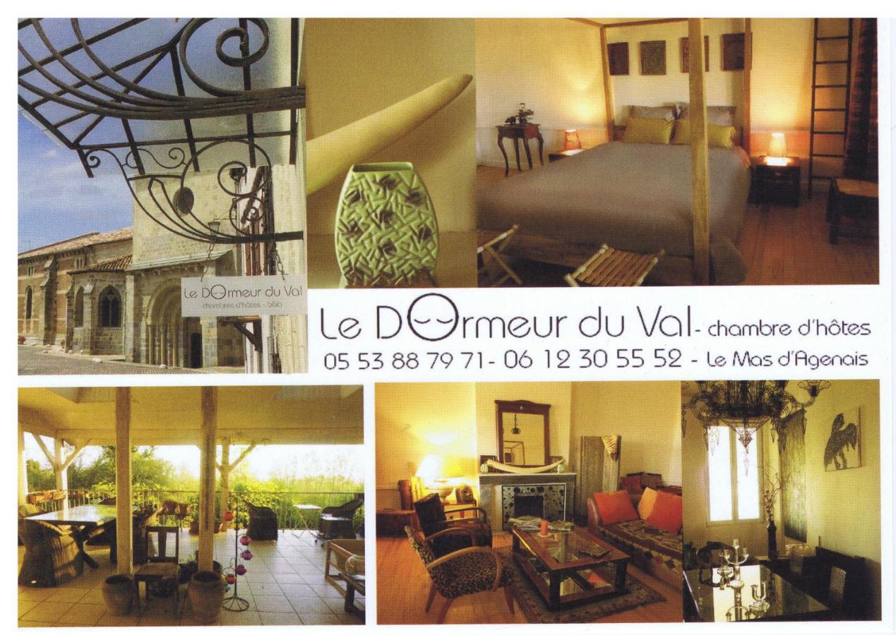 Le Mas-dʼAgenais Le Dormeur Du Val B&B 외부 사진
